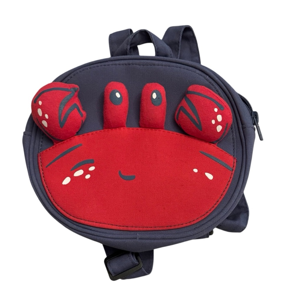 Cute small lobster toddlers blue bag